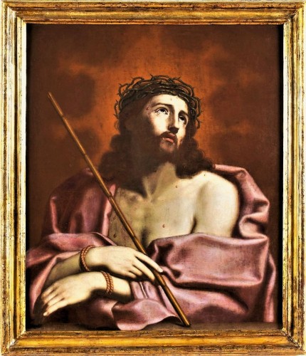 "Ecce Homo" Atelier de Guido Reni (Bologne 1575-1642) - Tableaux et dessins Style Louis XIII